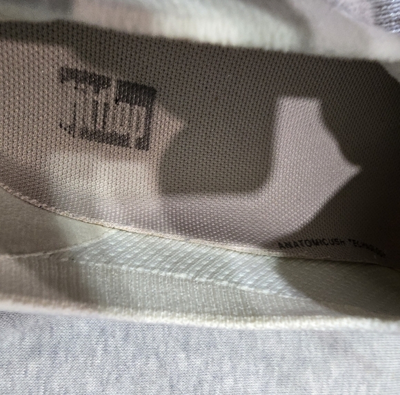 FitFlop F Sporty Womens Size 5 Casual Flat Athletic Sneaker Ivory Gold Glitter - Picture 6 of 7